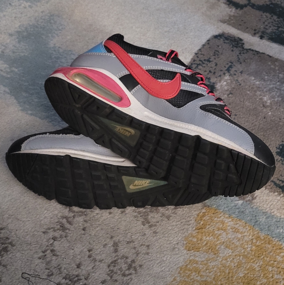 Nike Air Max 90 Pink Turquoise Grey Black - Picture 4 of 5